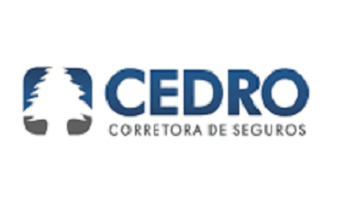 Logotipo da Cedro Corretora — empresa atendida com soluções especializadas de limpeza e conservação de carpetes comerciais.”