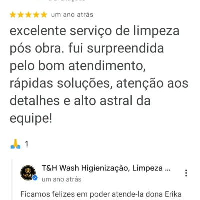 Surpreendida pelo resultado! Contratei com recebimento, mas a equipe foi extremamente atenciosa e transformou o espaço. Serviço top